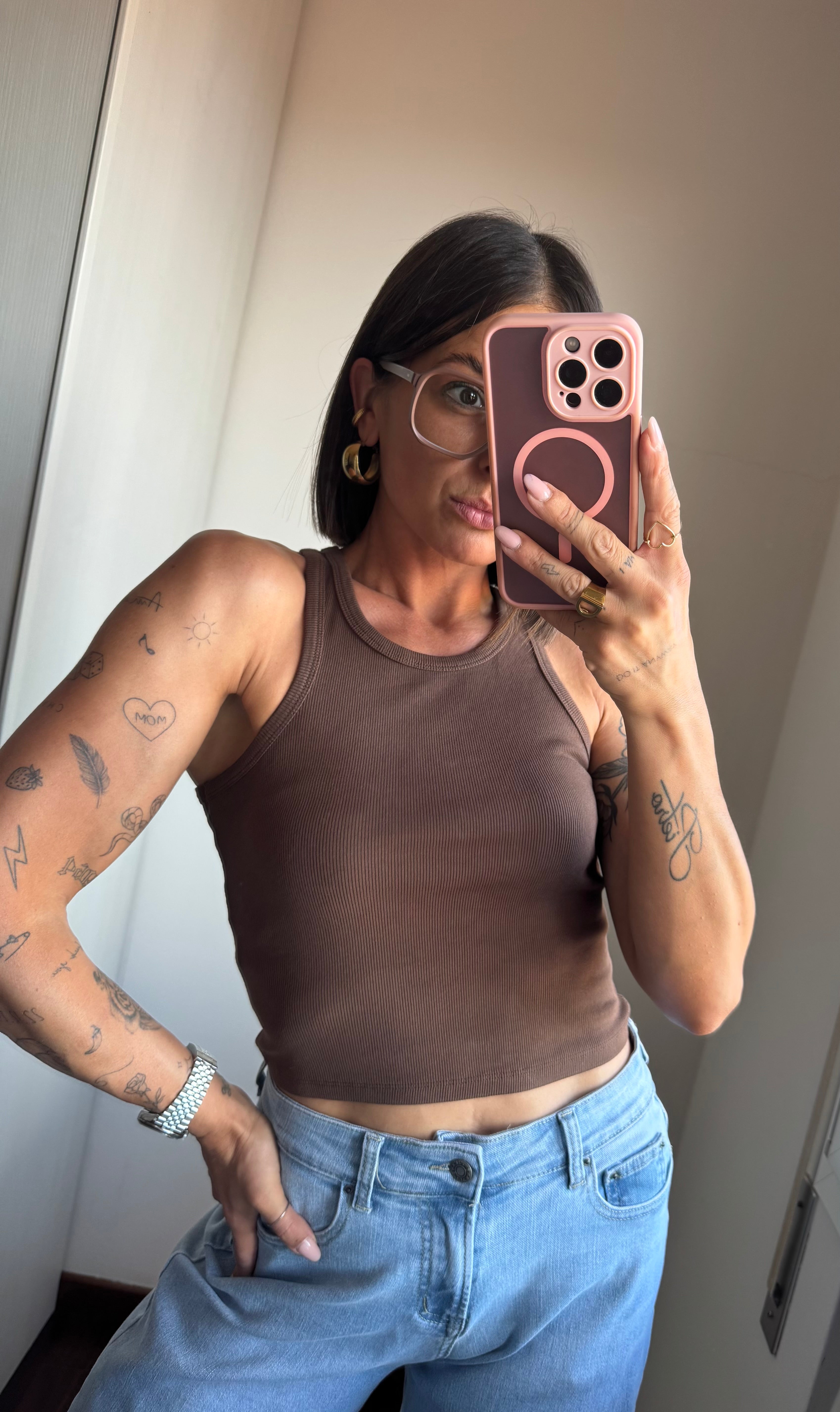 Canotta costine crop