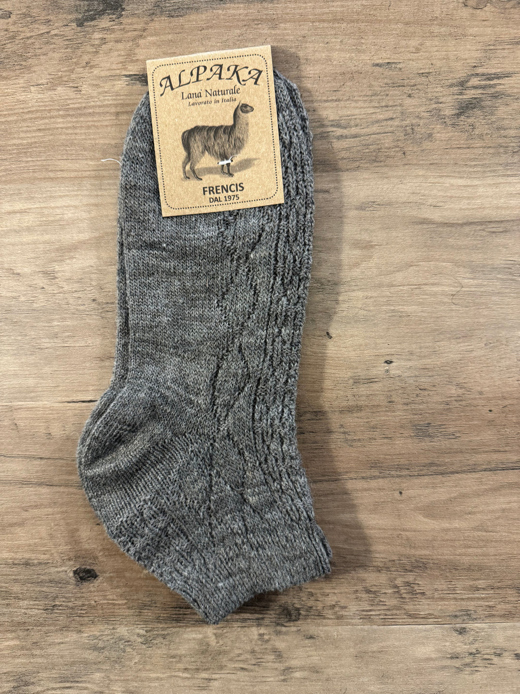 Calzino corto alpaka