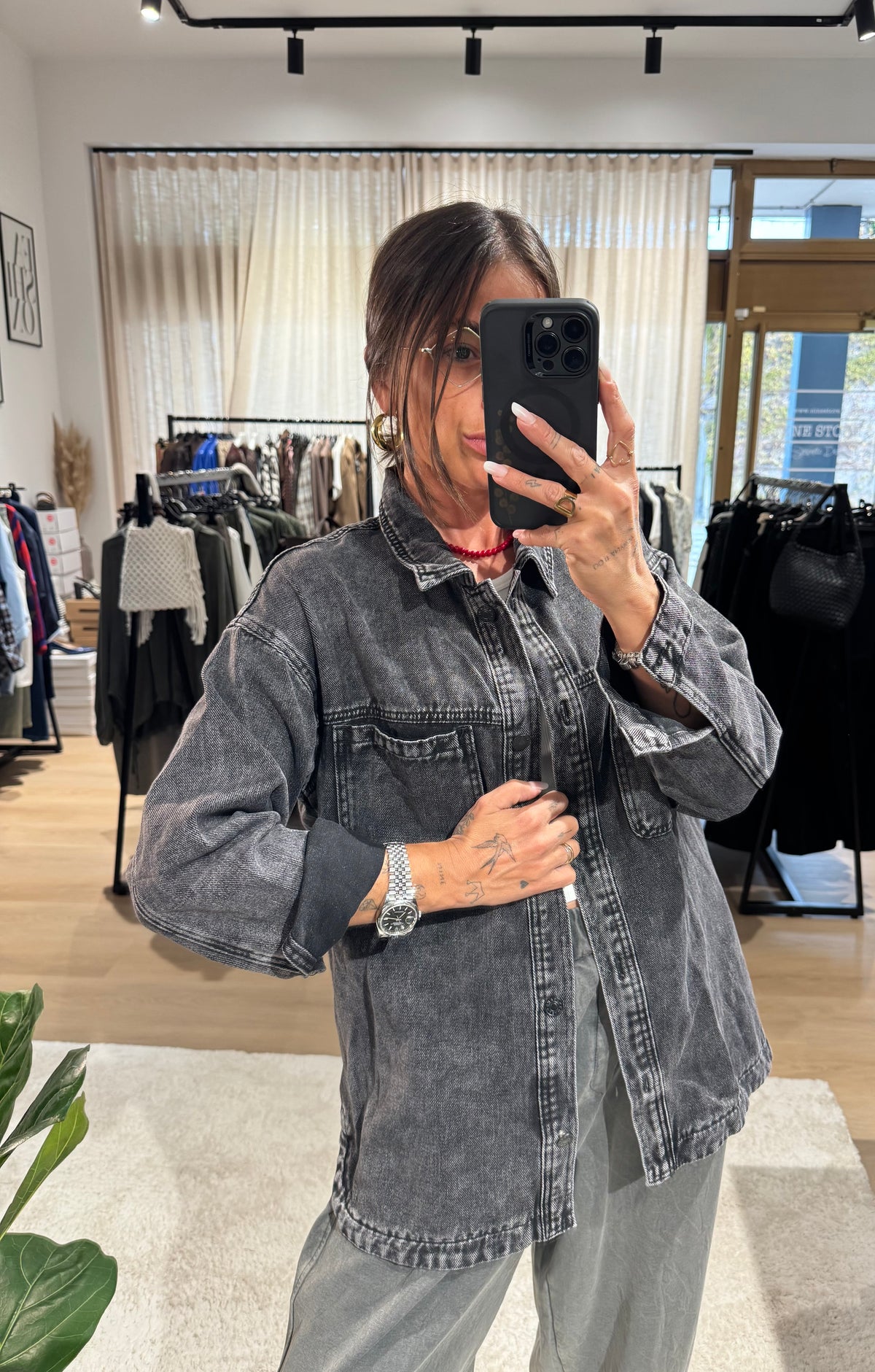 Giacca a camicia in denim YOU DECIDE