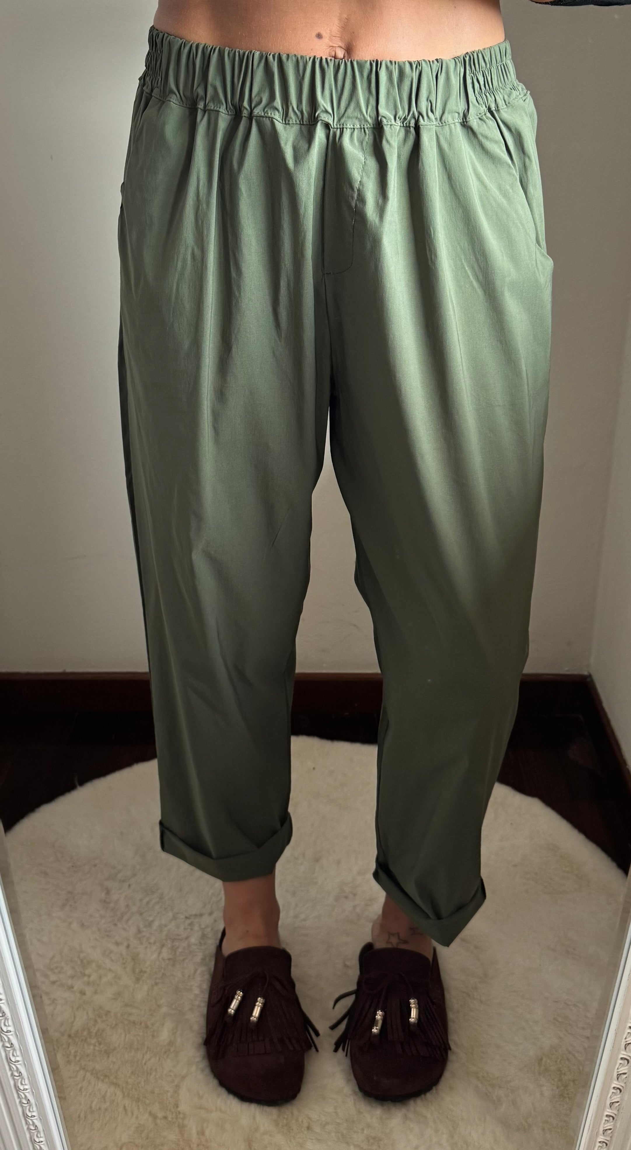 Pantalone piuma