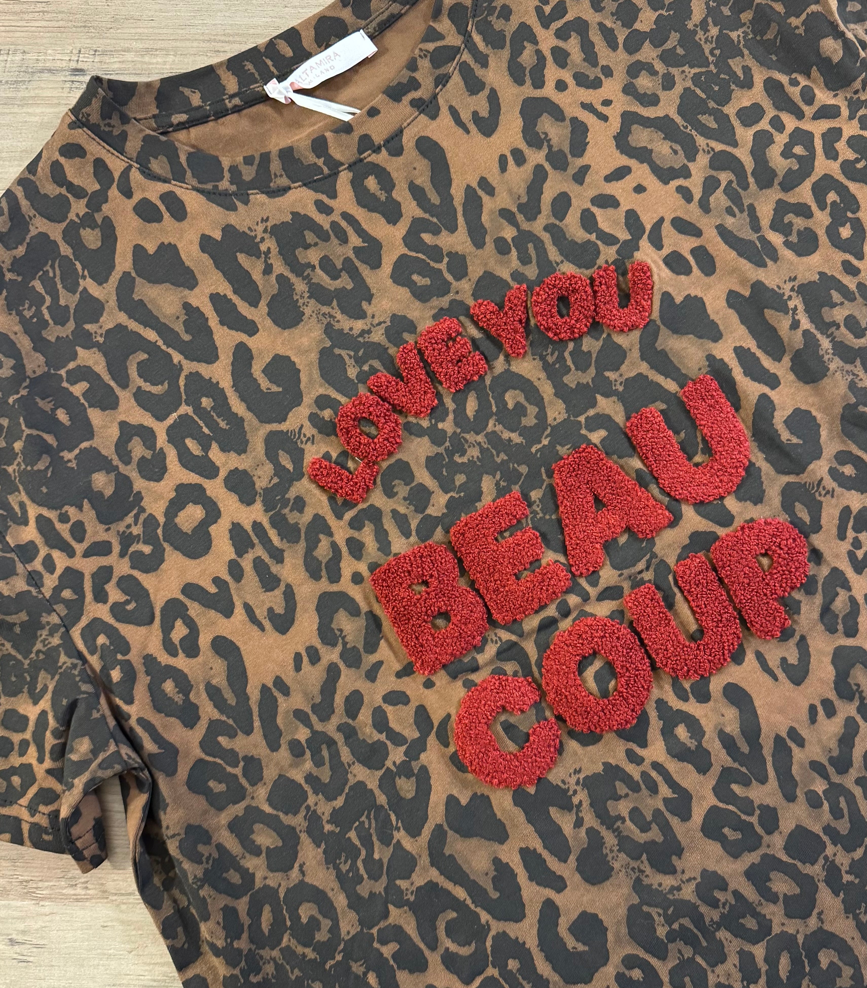 T-shirt LOVE YOU BEAUCOUP