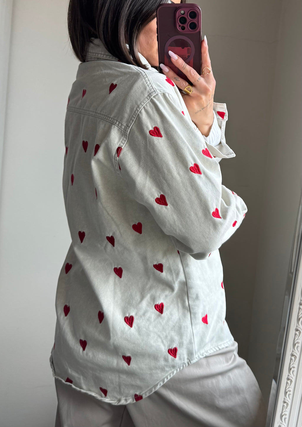 Giacca a camicia LOVE