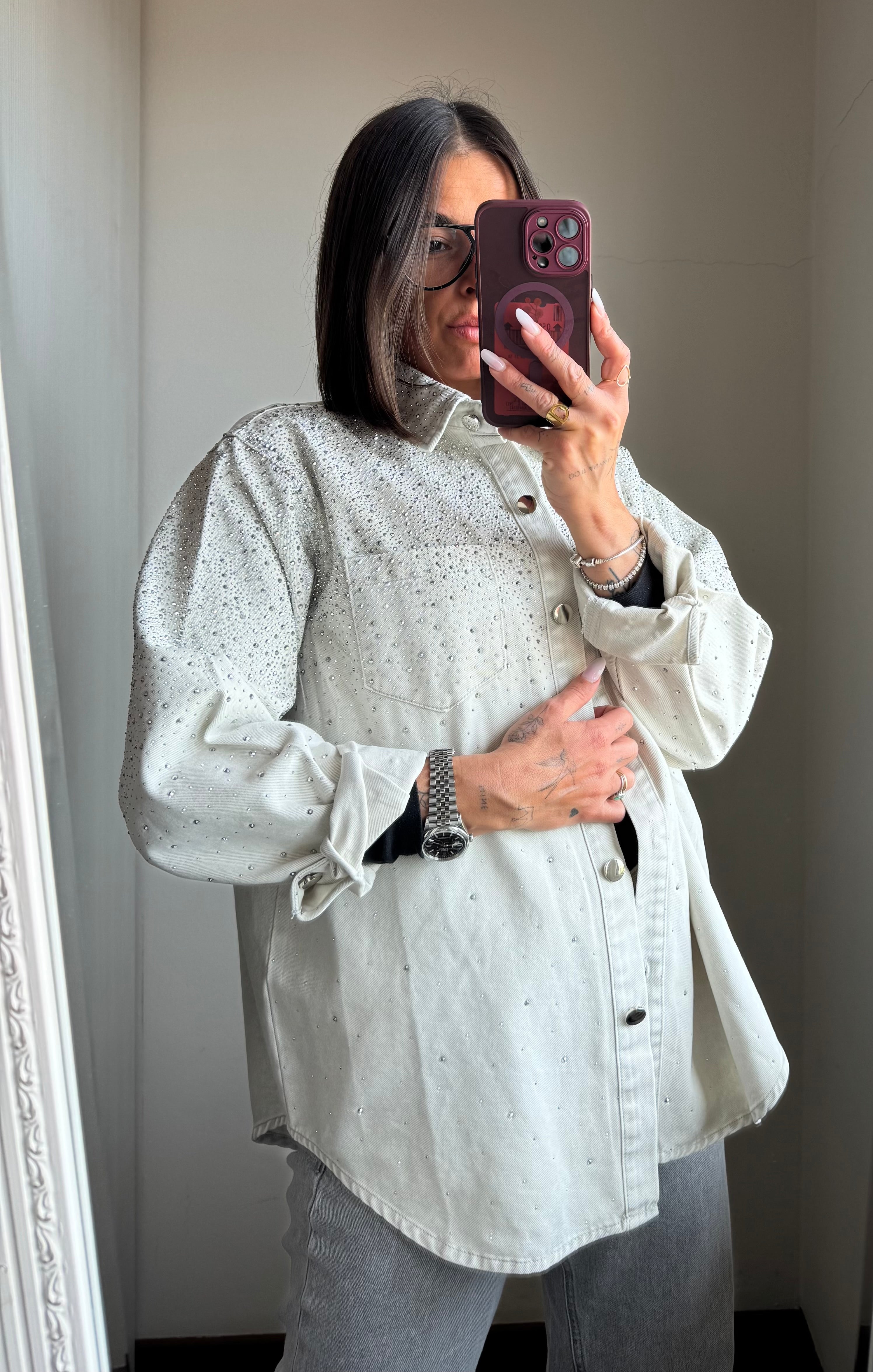Giacca a camicia Laila