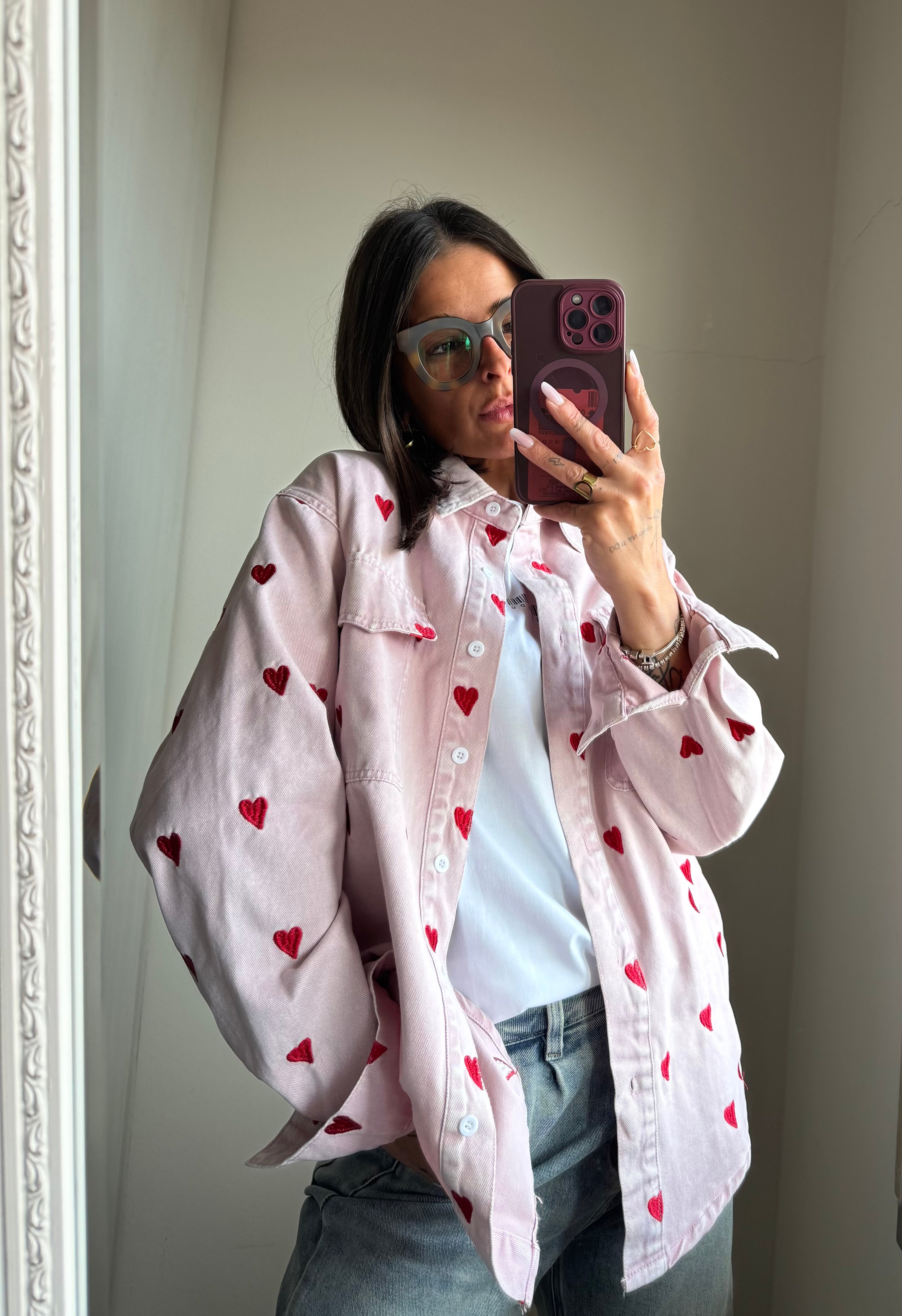 Giacca a camicia LOVE