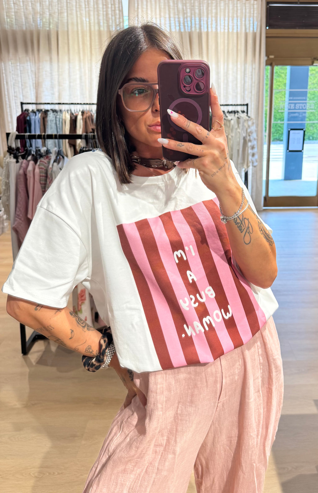 T-shirt I’M A BUSY WOMAN