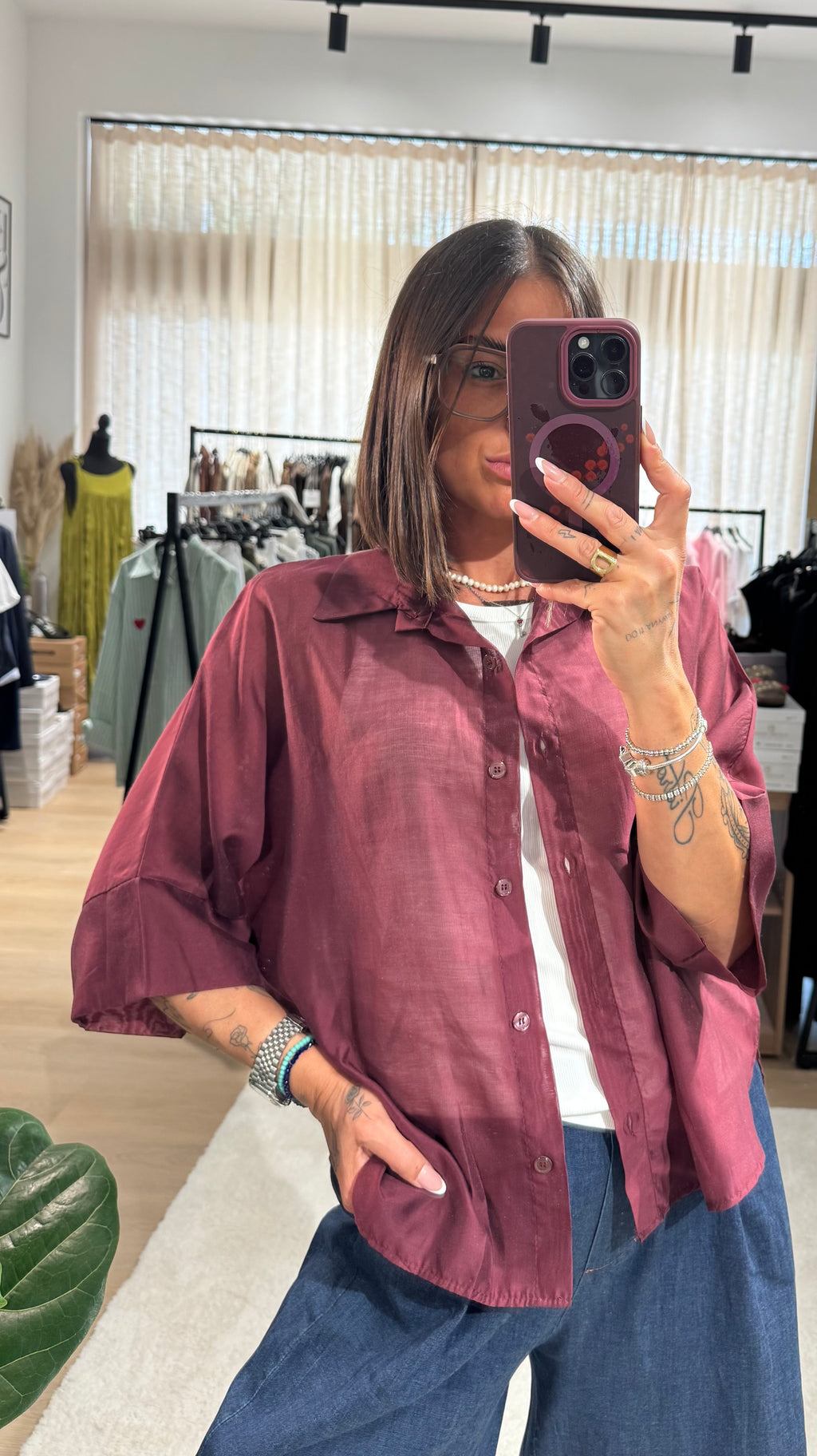 Camicia velo