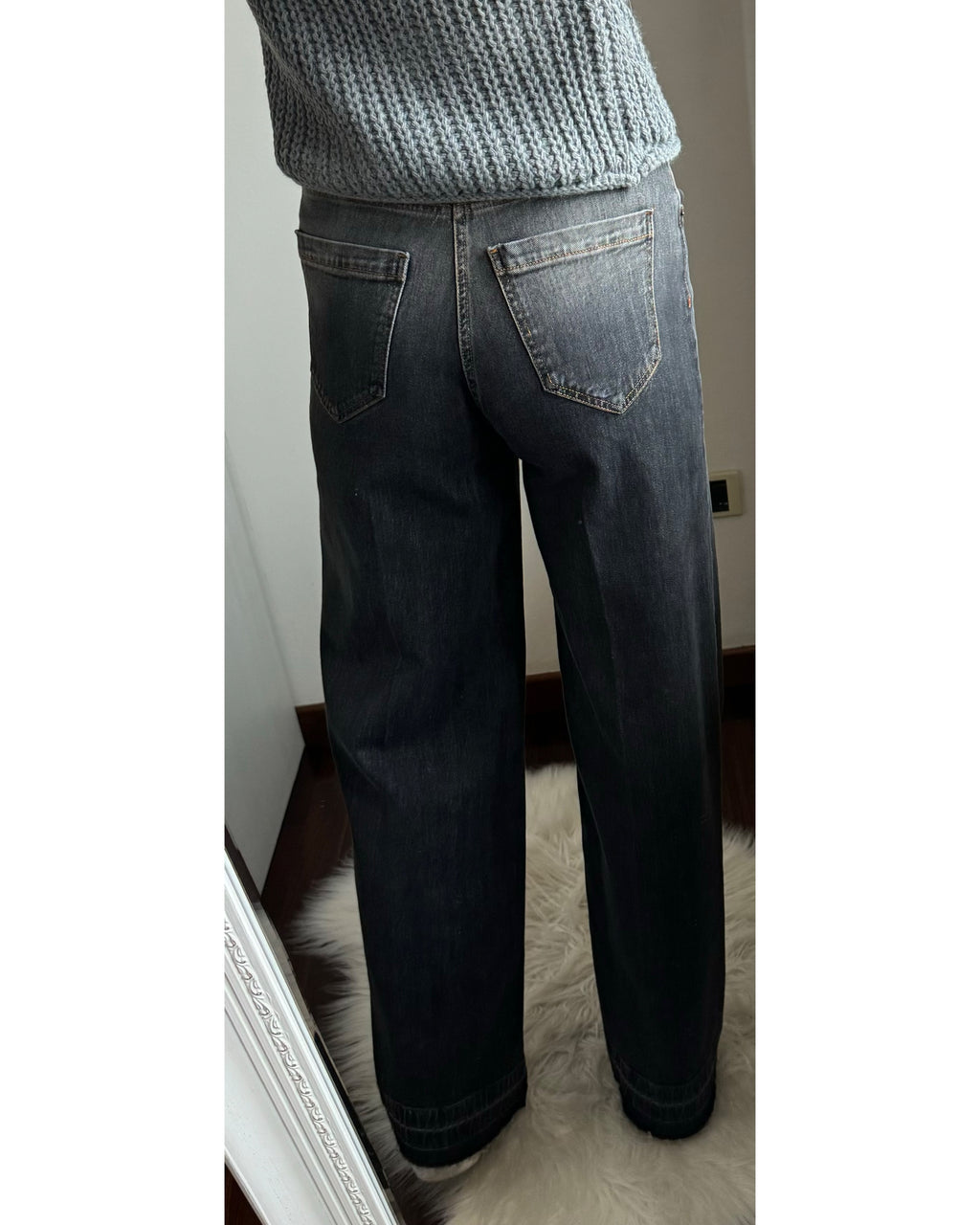 Jeans a palazzo Altamira