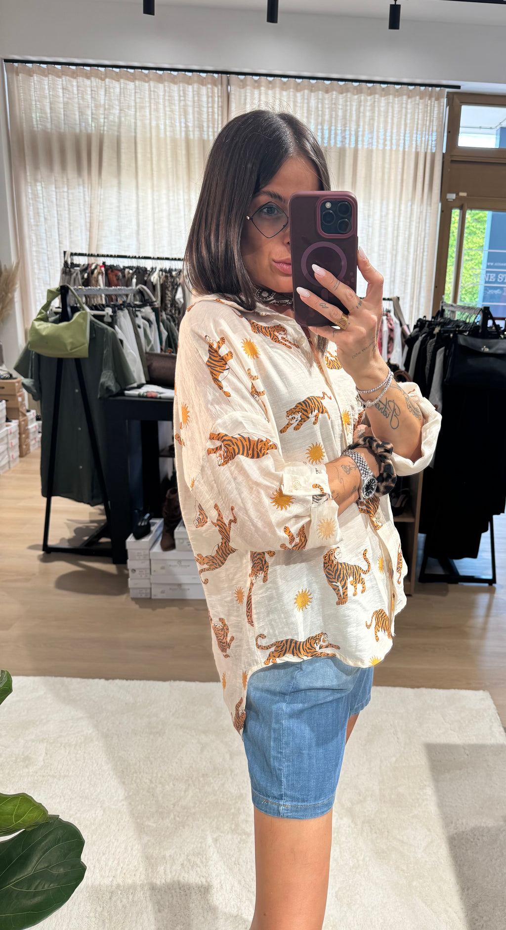 Camicia tiger