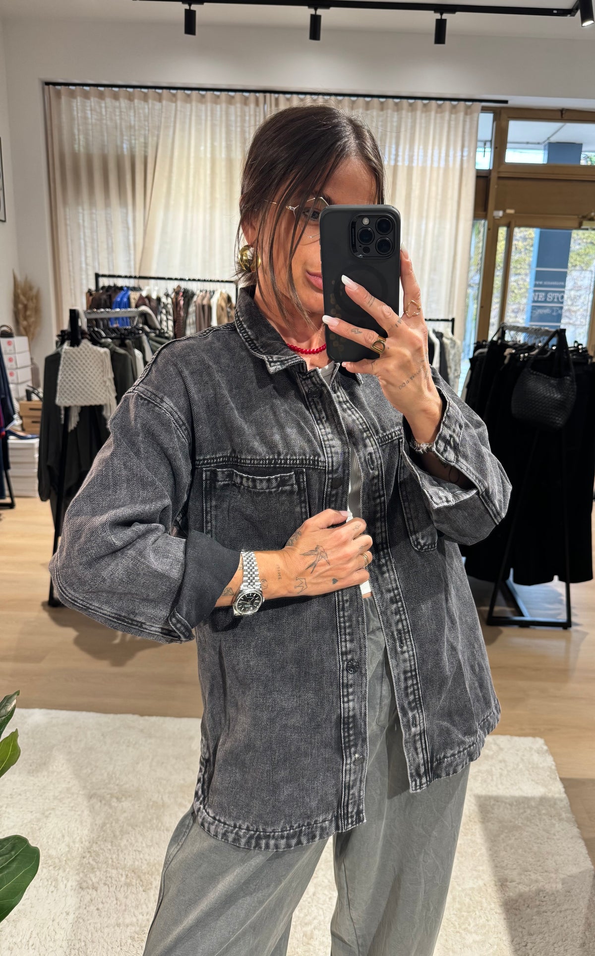 Giacca a camicia in denim YOU DECIDE
