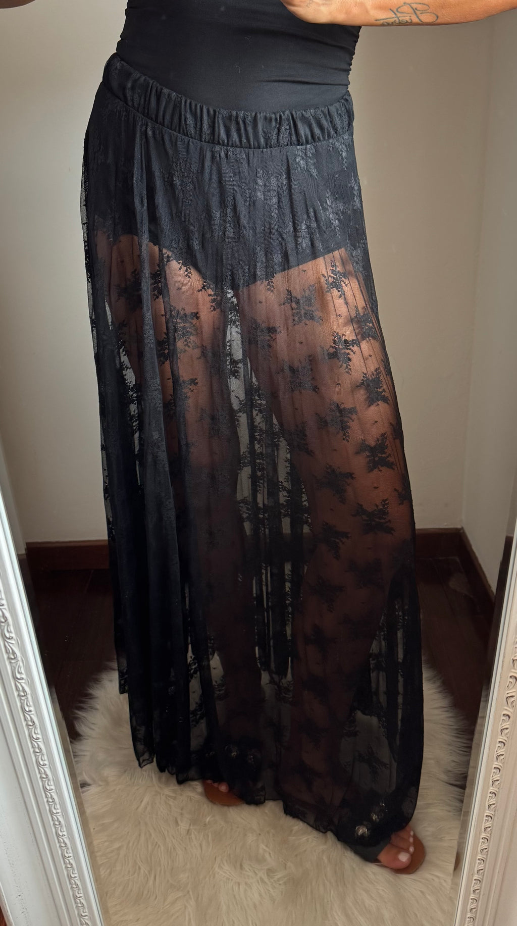 Gonna Lumina con trasparenza