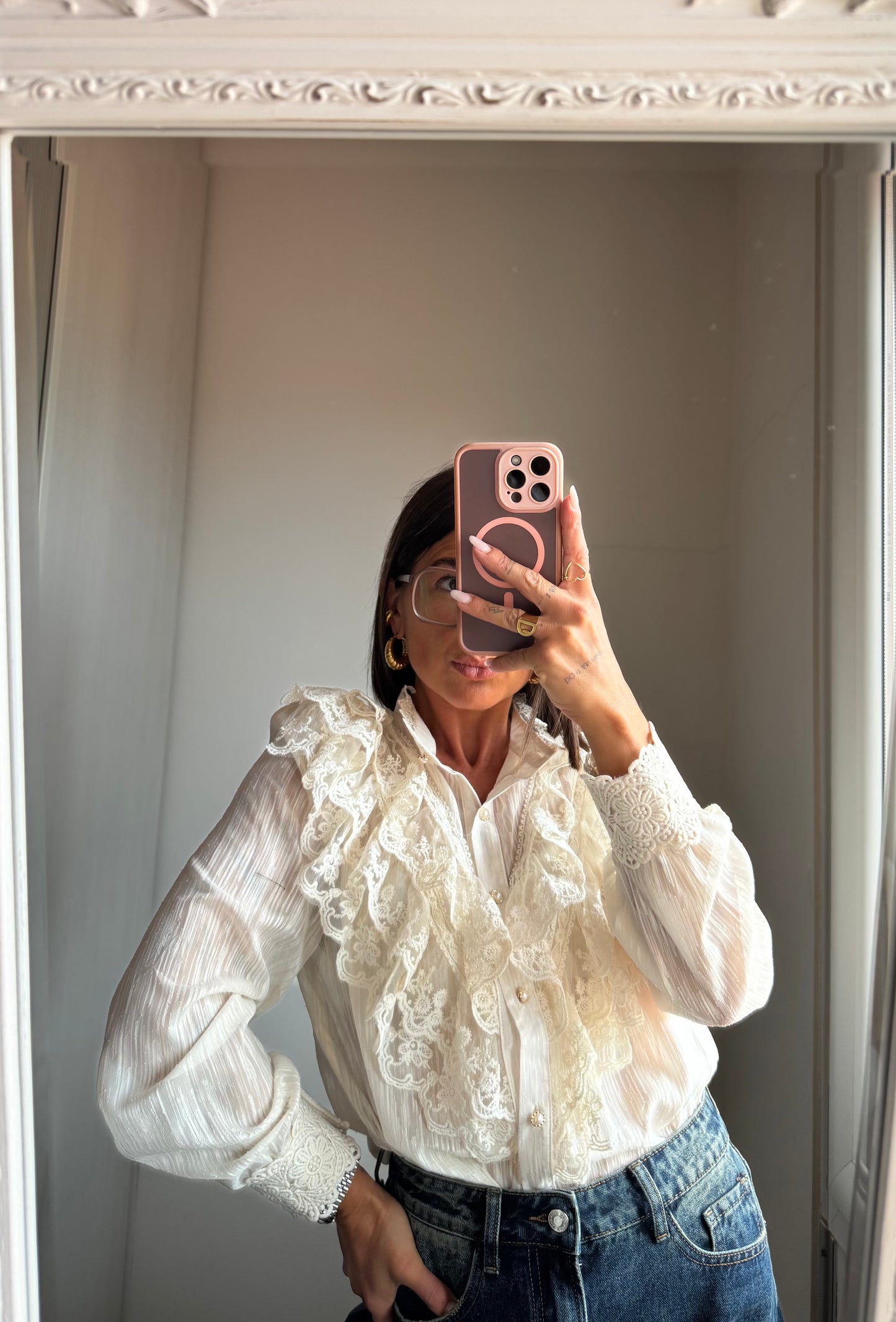 Camicia romantic