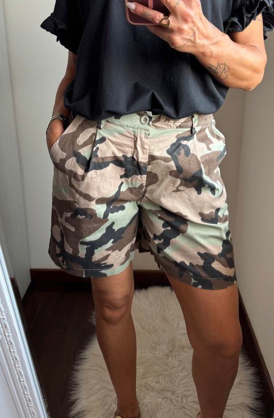 Pantaloncino camouflage