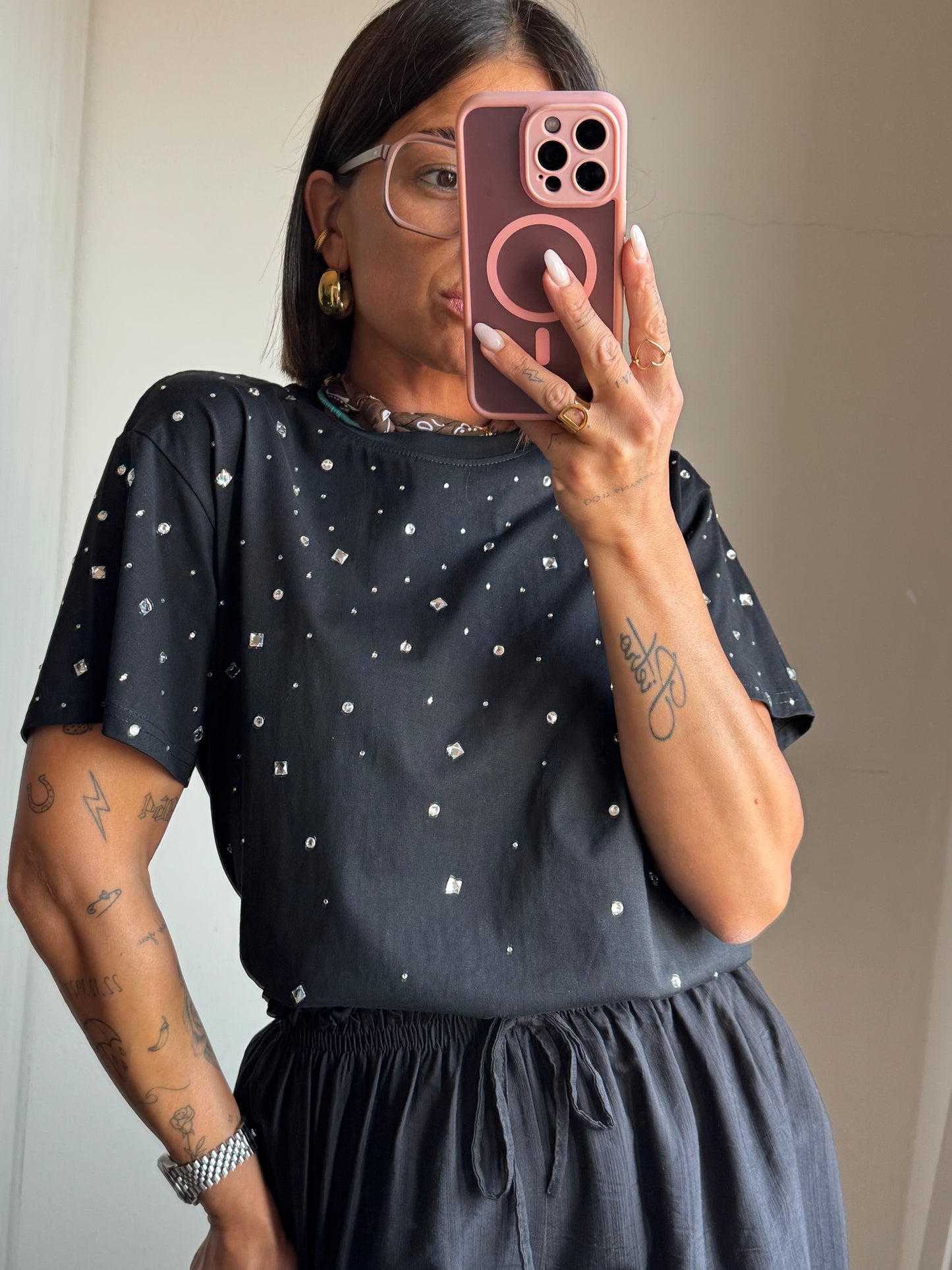 T-shirt gioiello