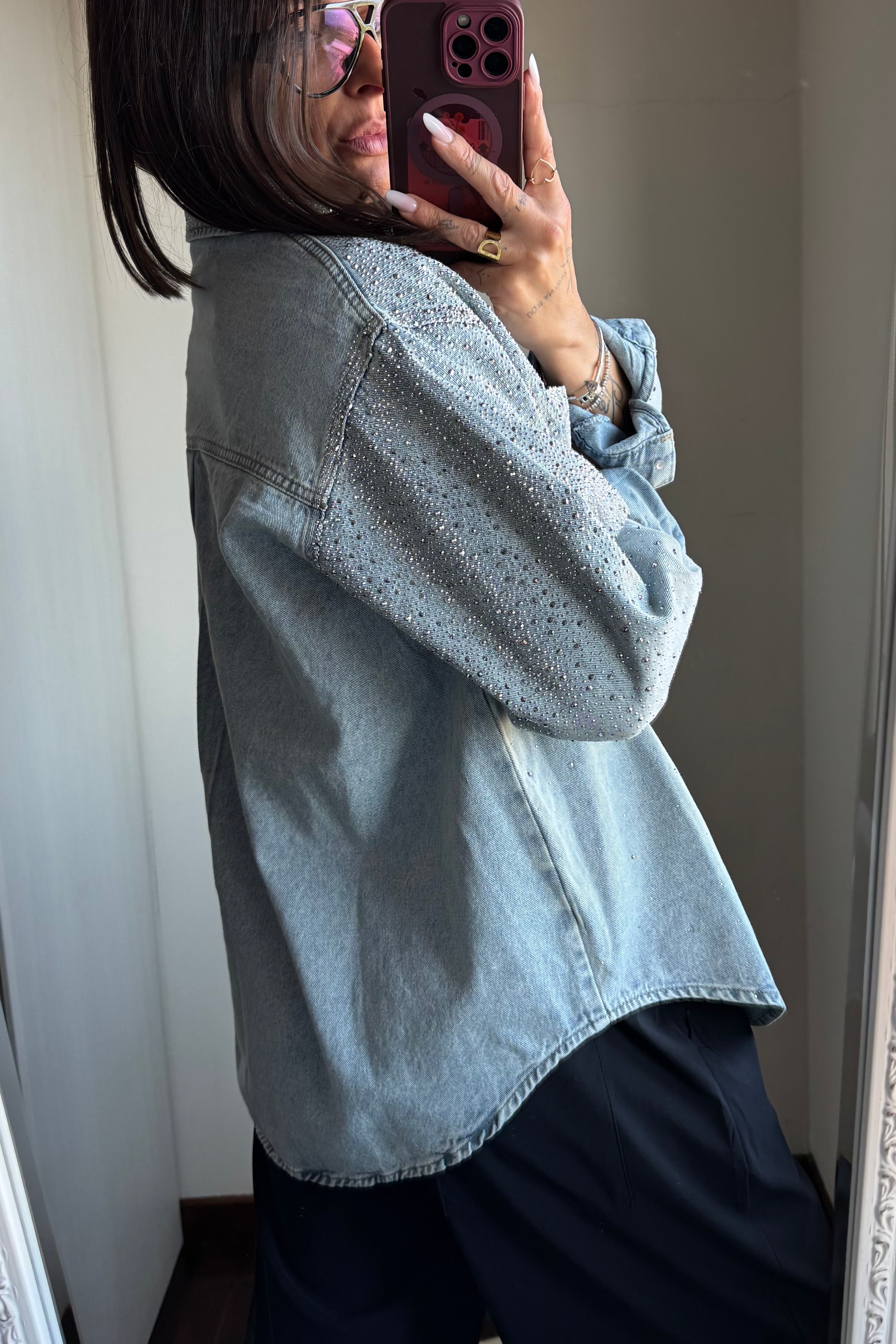 Giacca a camicia Laila