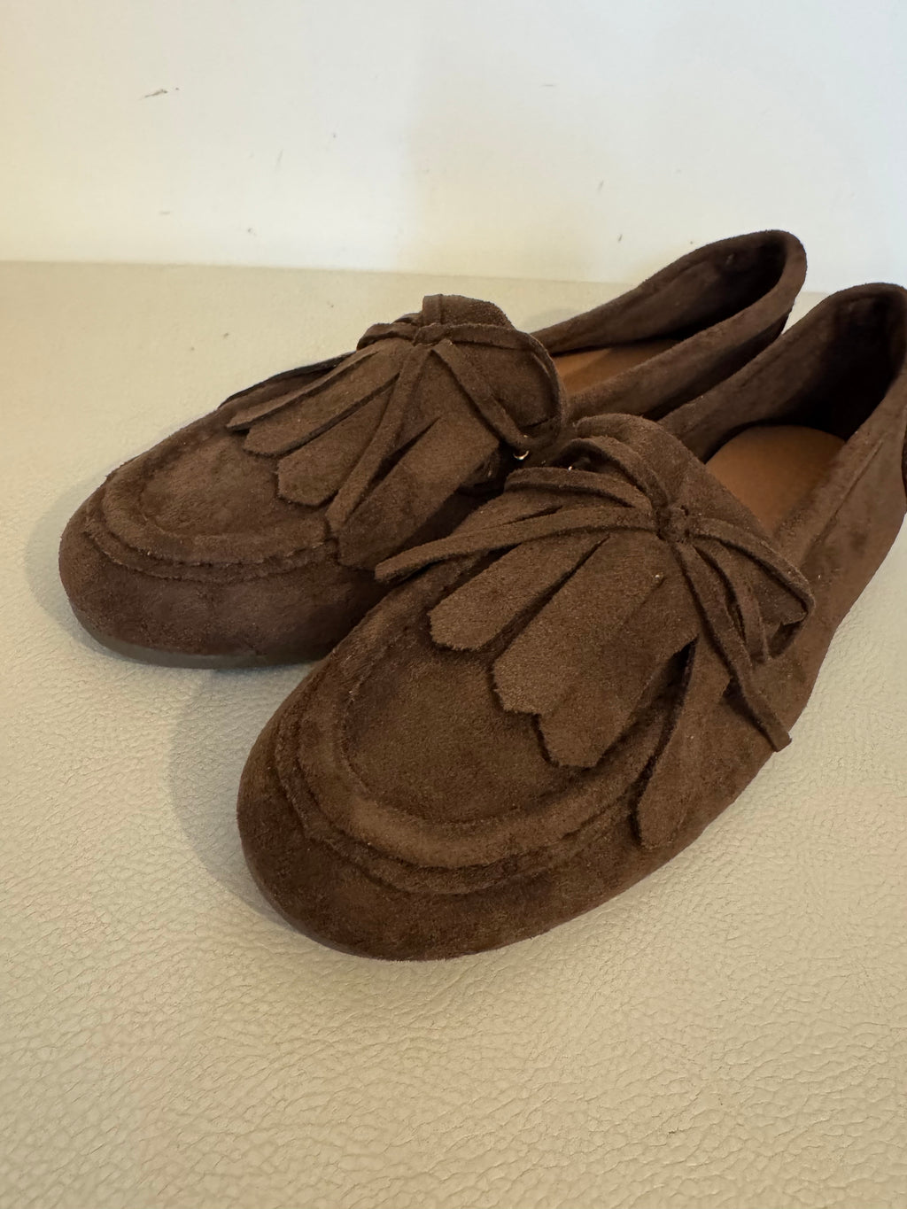 Mocassino scamosciato