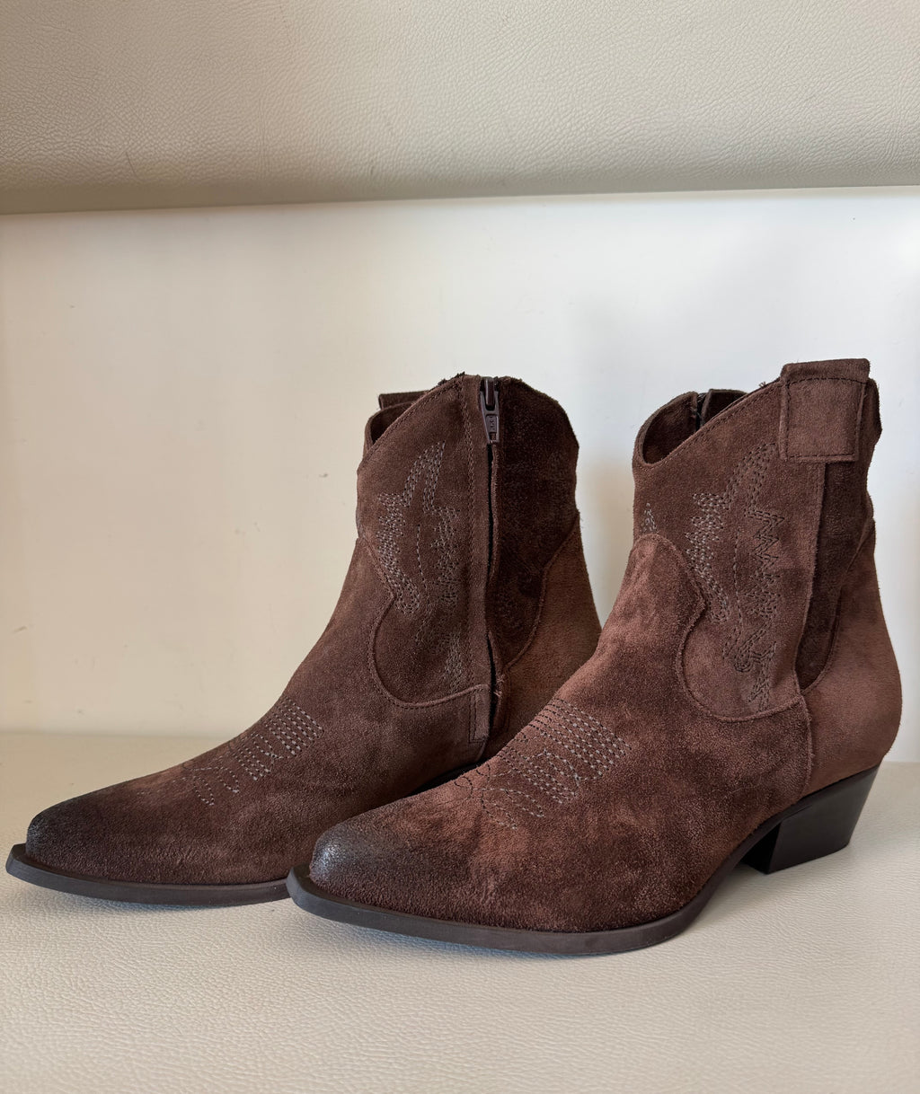 Texano in camoscio DIVINE FOLLIE