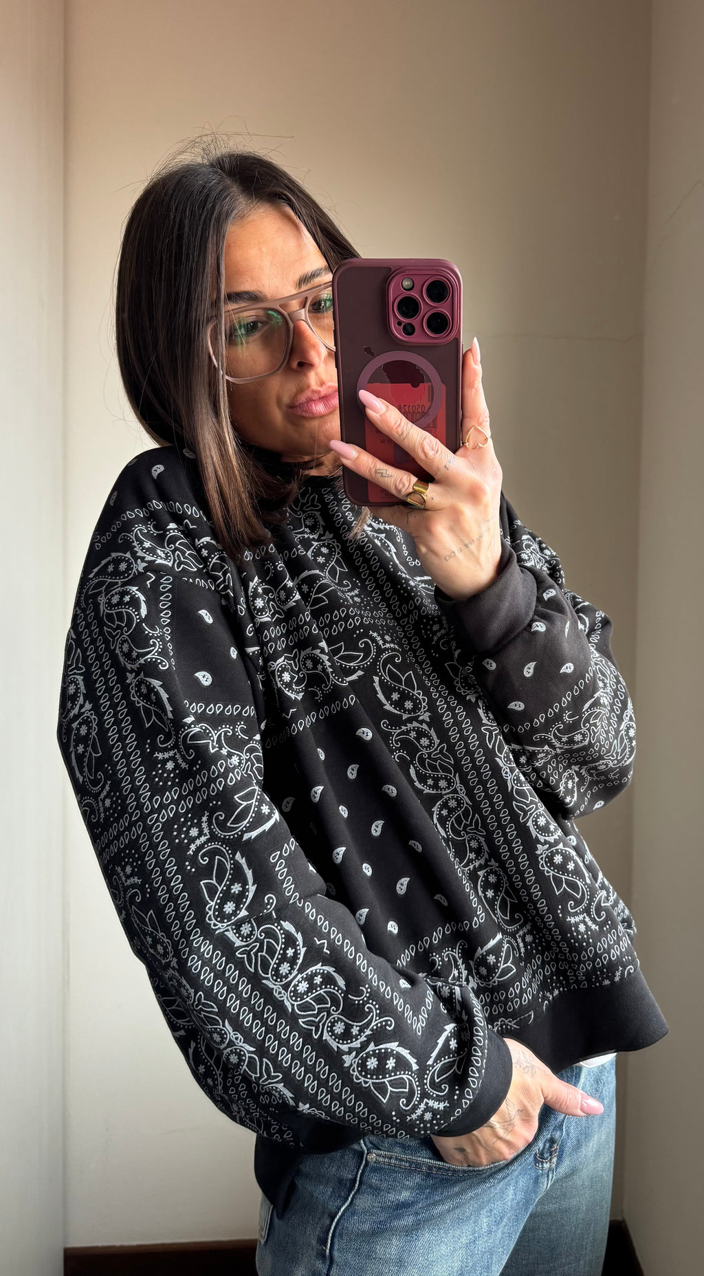 Felpa bandana