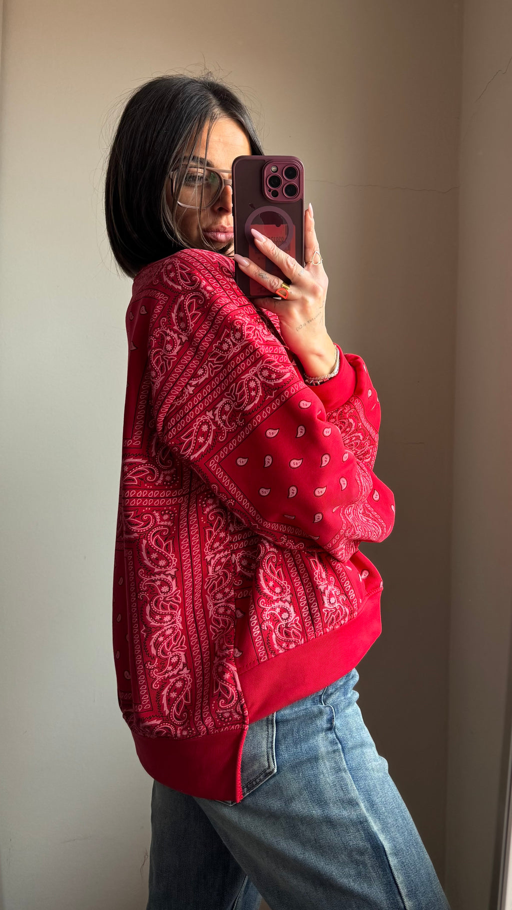 Felpa bandana