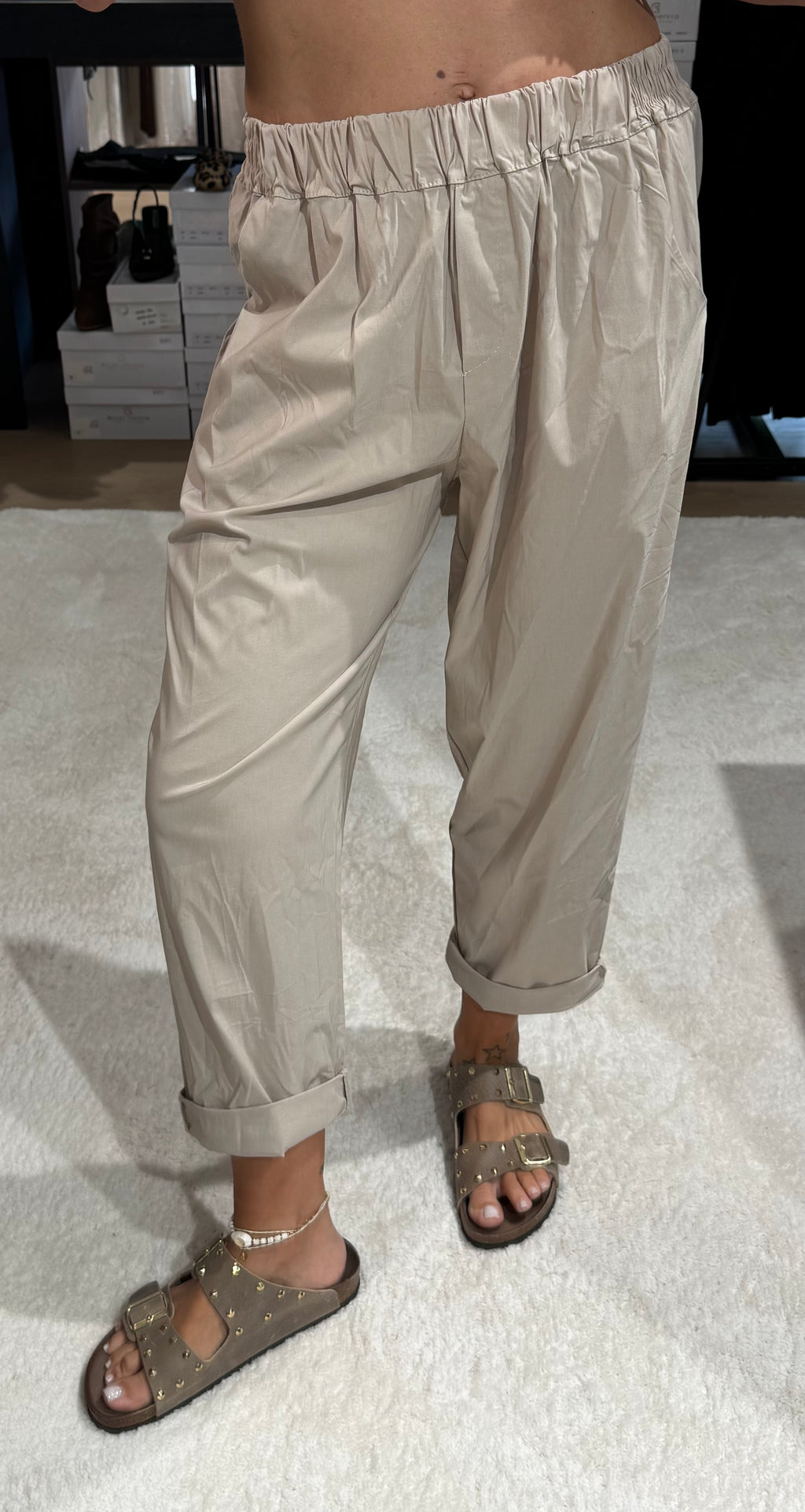 Pantalone piuma
