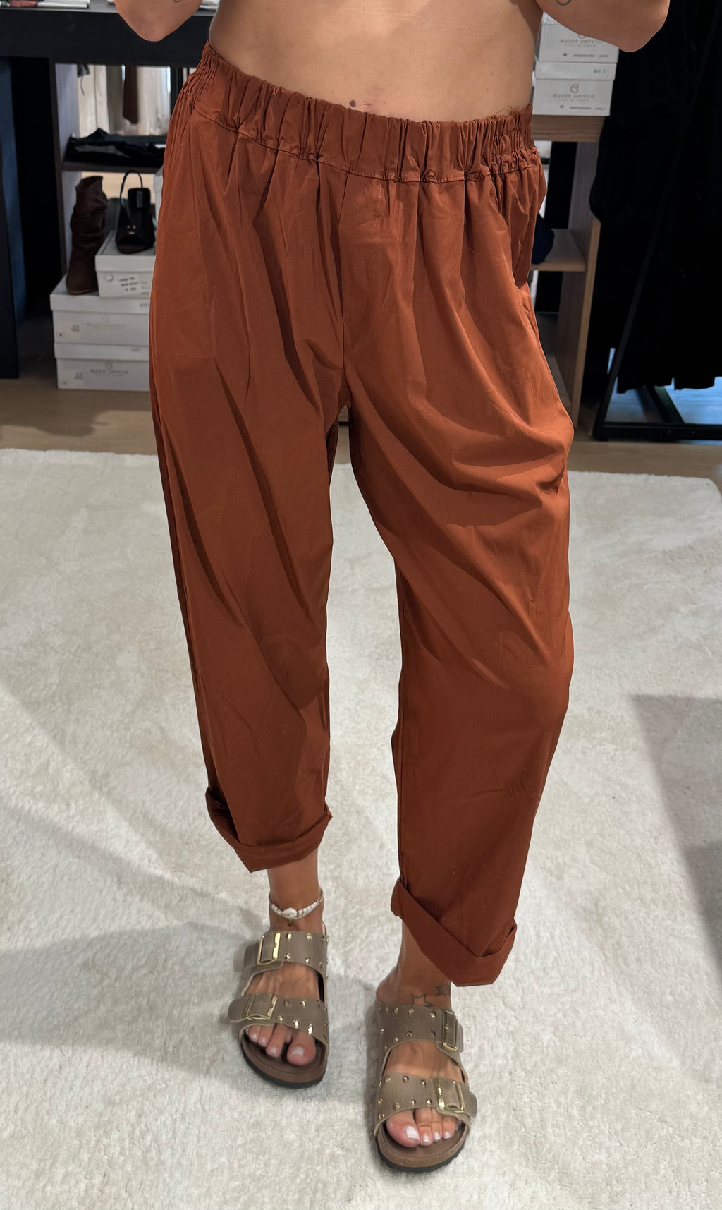 Pantalone piuma