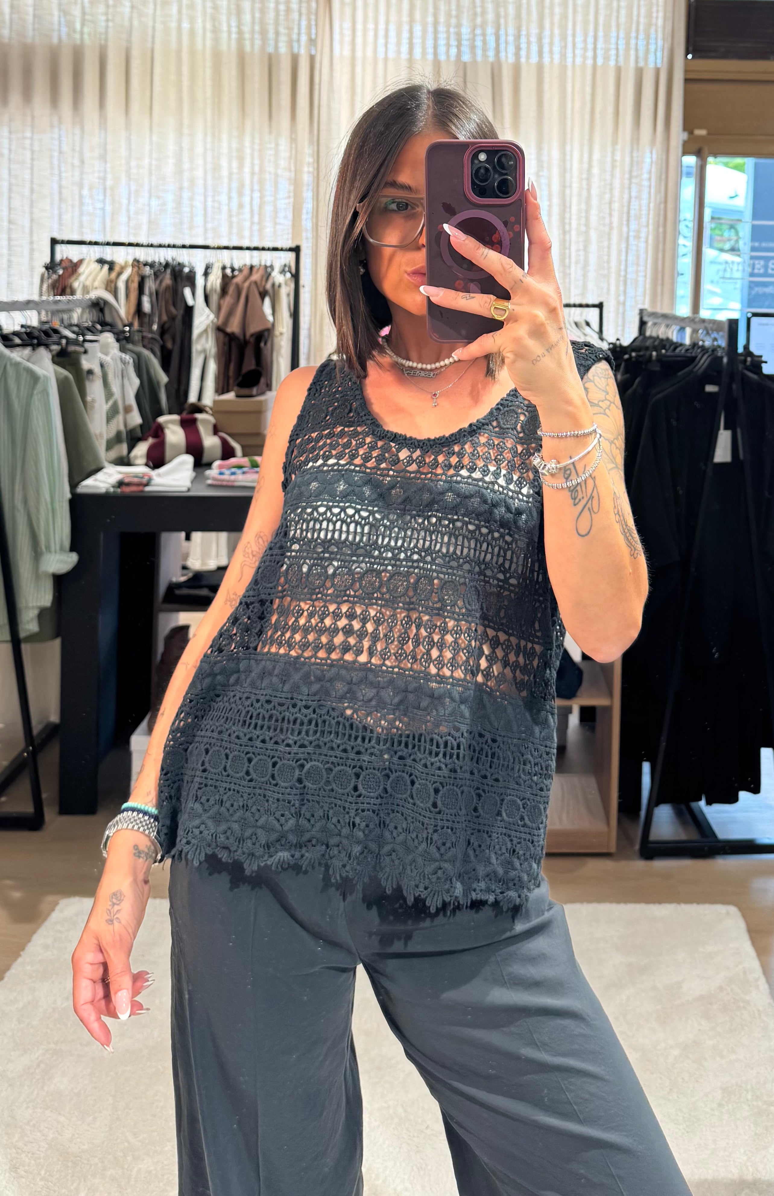 Canotta crochet