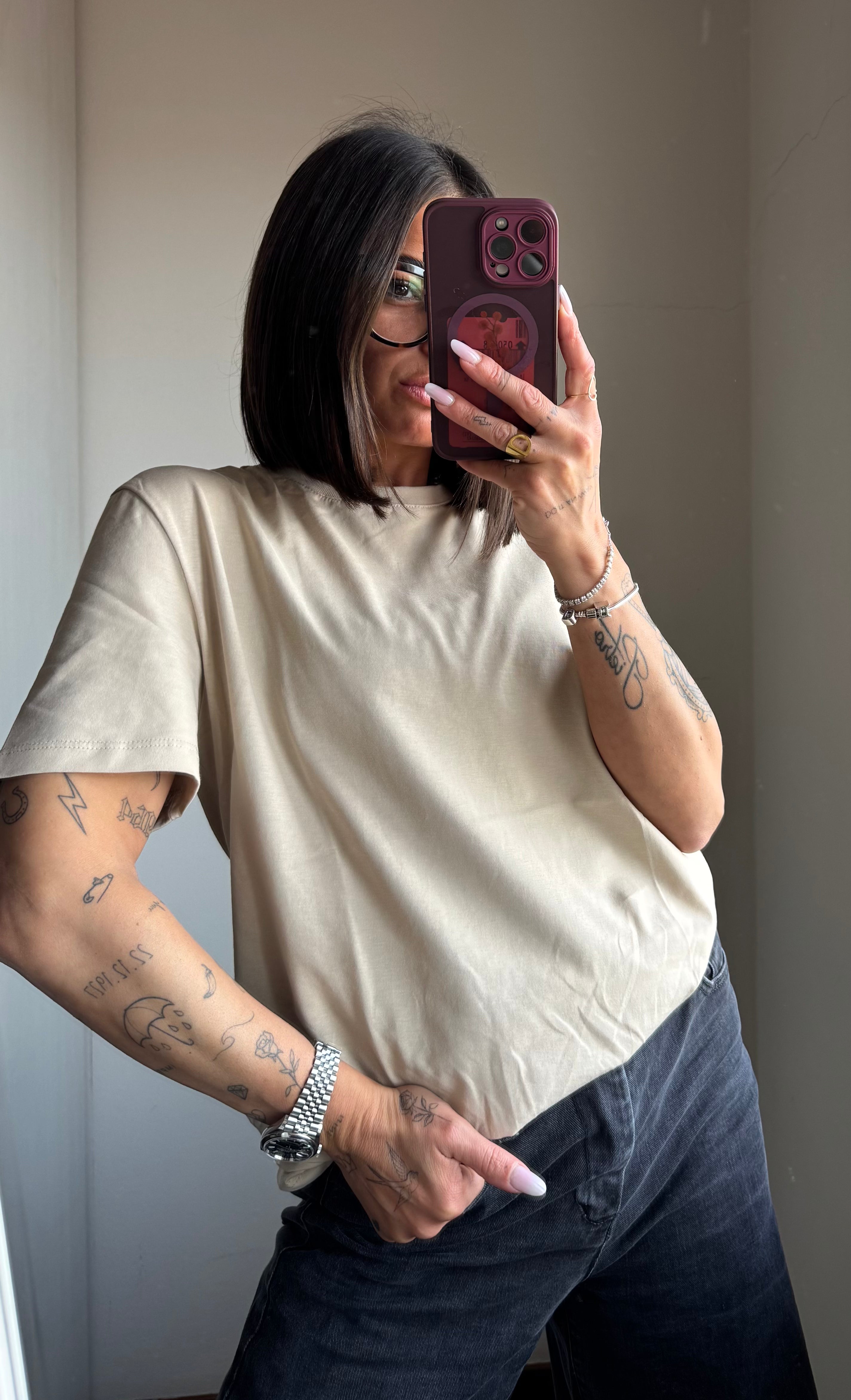 T-shirt basic Lumina