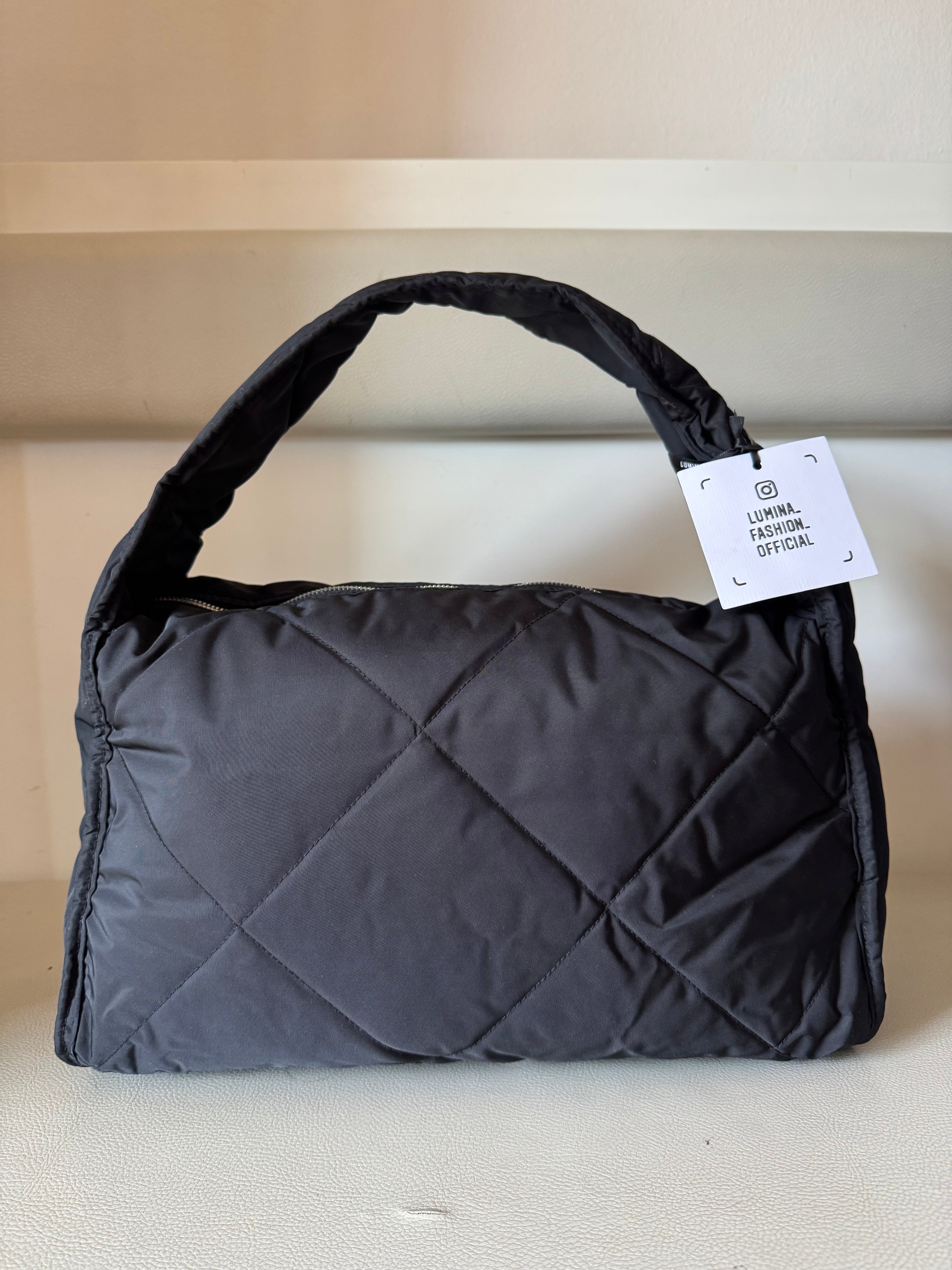 Borsa trapuntata Lumina