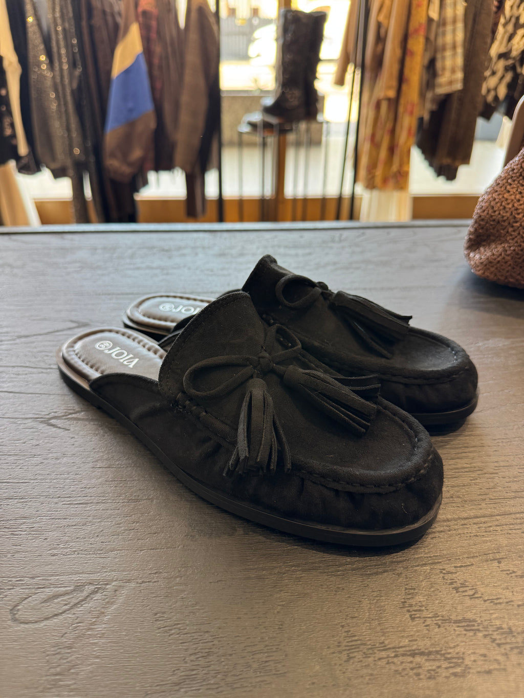 Mocassino slingback