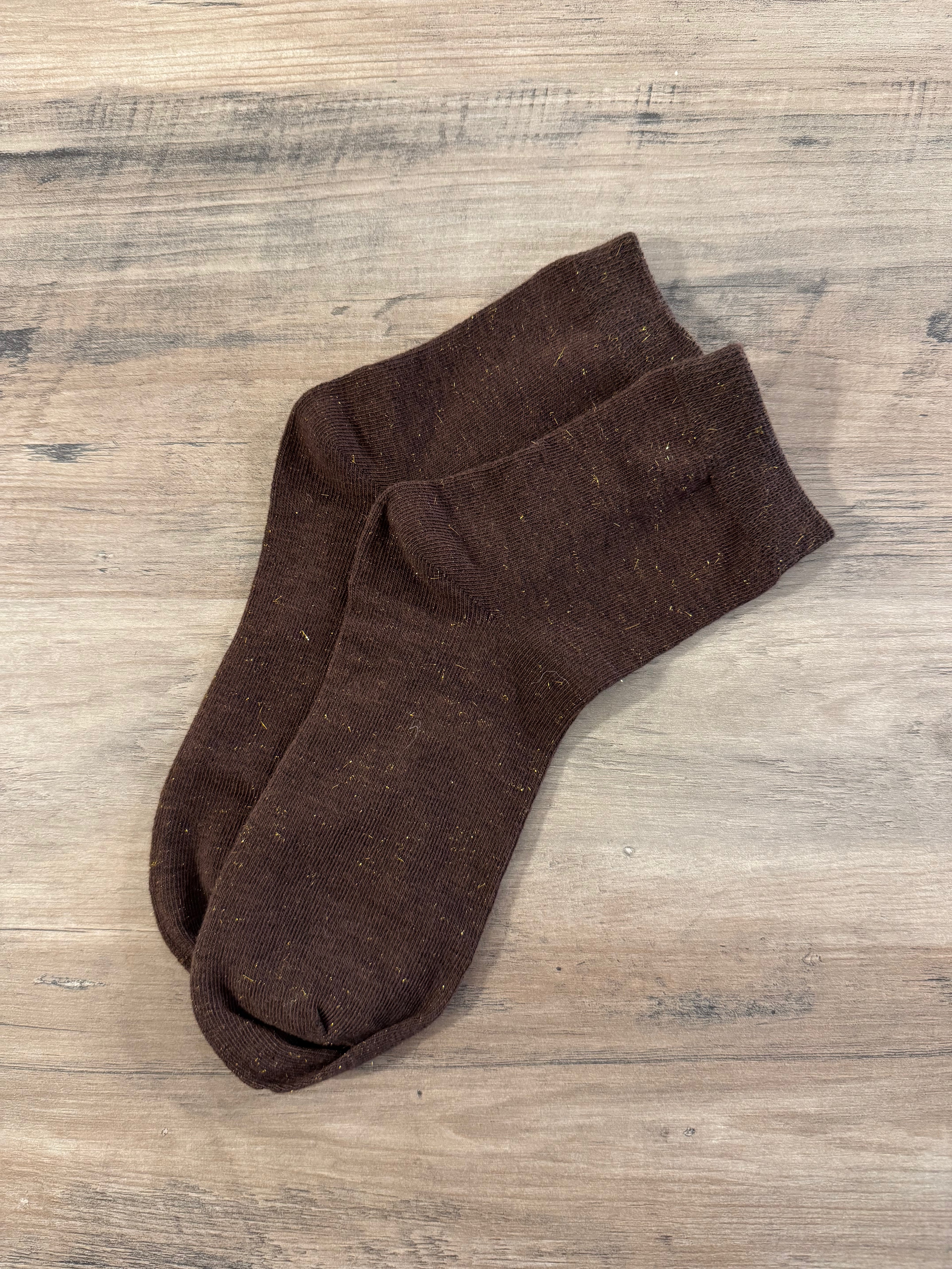 Calzino cotone lurex