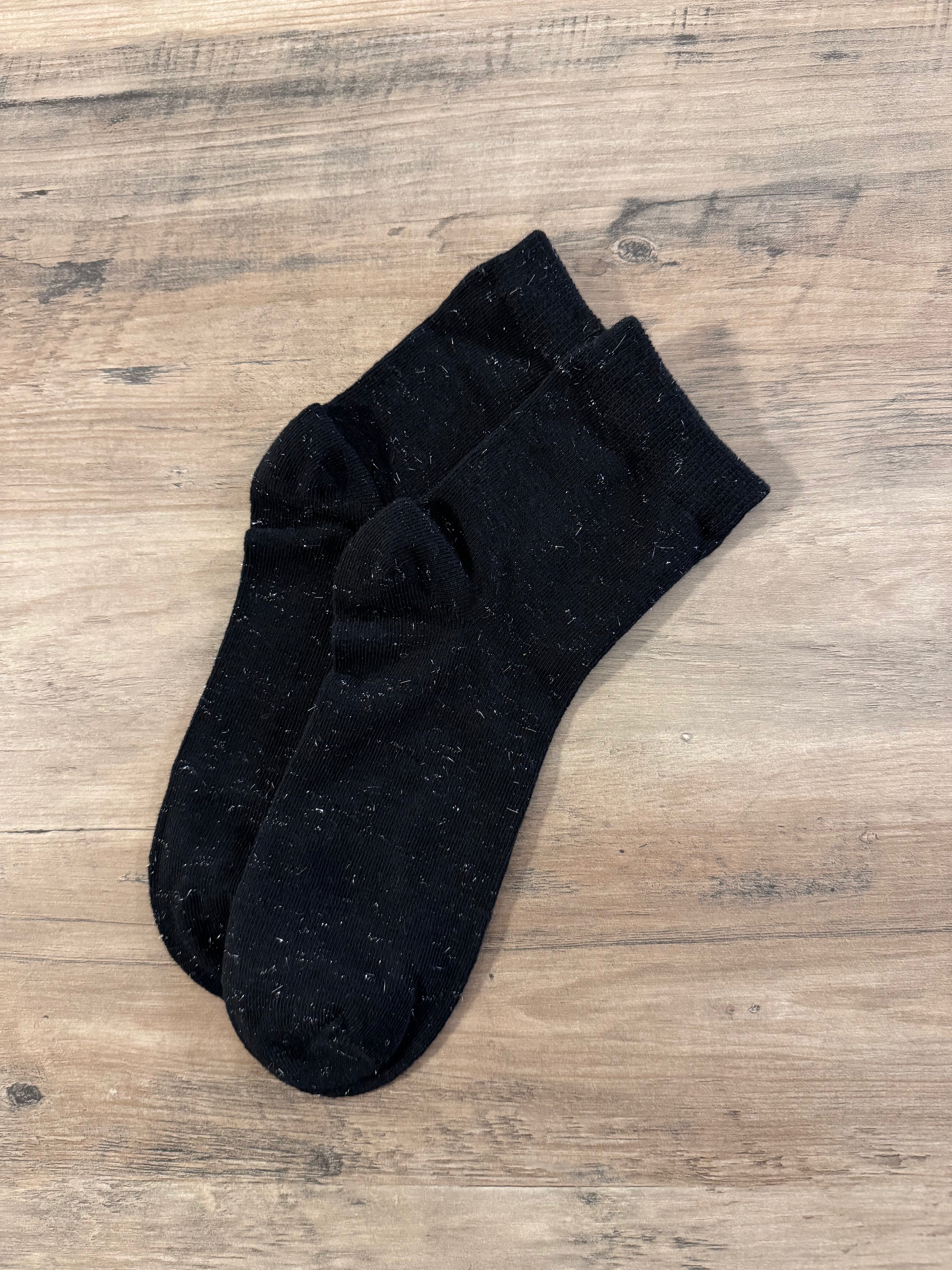 Calzino cotone lurex