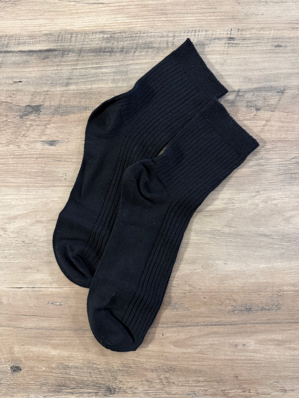 Calzino costina corto